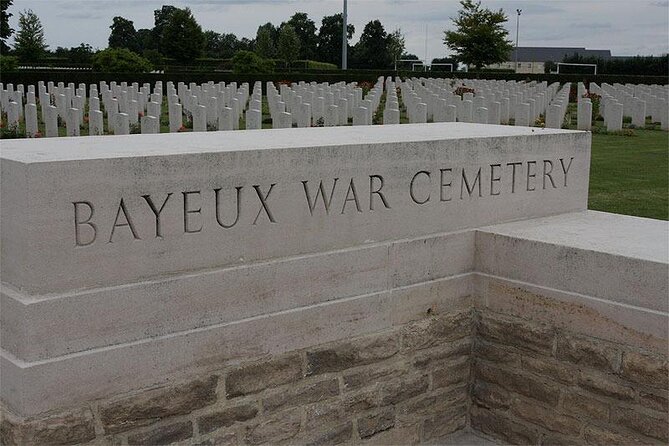 Private guided Allied D-Day Tour from Bayeux - Bayeux War Cemetery offers a quiet pause