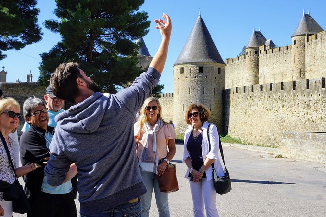 Private guided tour of the city of Carcassonne - Starting at Place du Prado