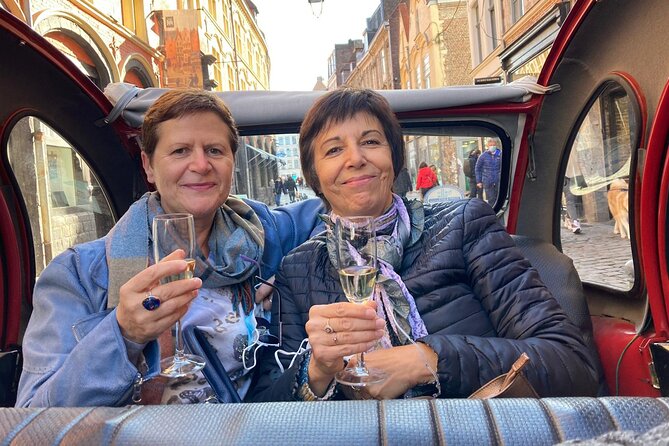 Private Lille Tour by Classic Convertible 2CV with Champagne - The Old Stock Exchange and Lille’s Grand Center