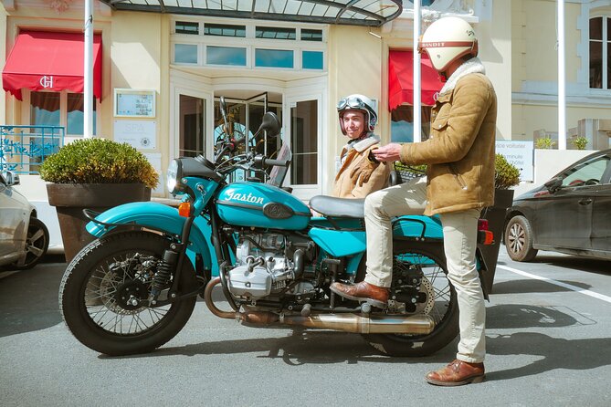 Private sidecar tour and cider tasting from Deauville or Honfleur - Villerville and Plage des Bains