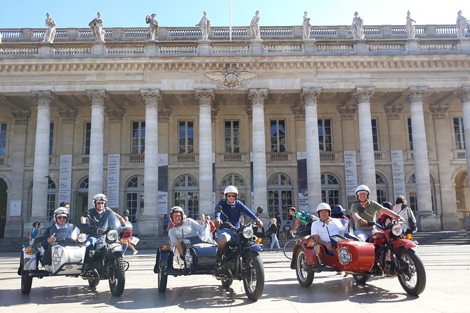 Private Tour of Bordeaux in a Sidecar 1h30 - Why a Bordeaux sidecar ride works so well
