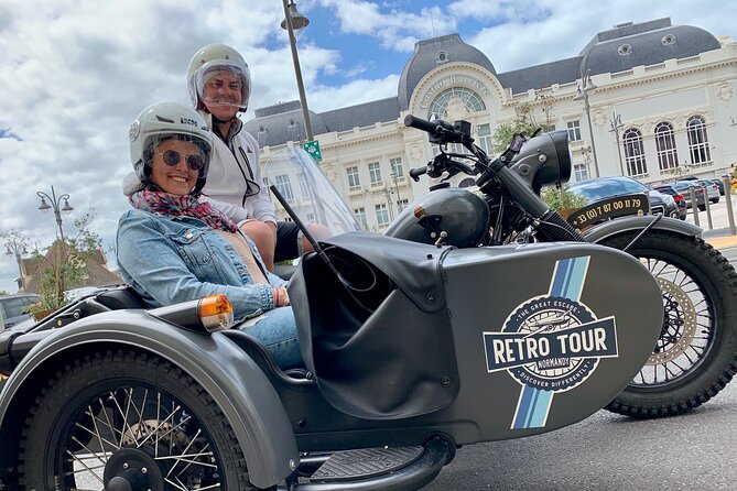 Private tour: visit Deauville in a sidecar - Saint-Laurent Church and the high views
