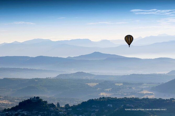 Provence Hot-Air Balloon Ride from Forcalquier - A quiet hour above Provence