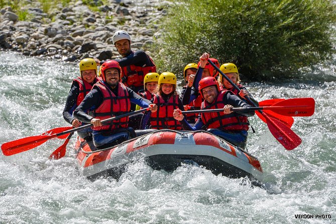 Rafting Verdon – “Explor Verdon” – Family Course - The briefing before the raft launch