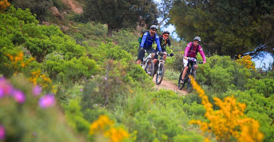 Ramatuelle: Tracks & Tasting Winery Tour by Mountain E-Bike - Meeting at Kon Tiki and setting out