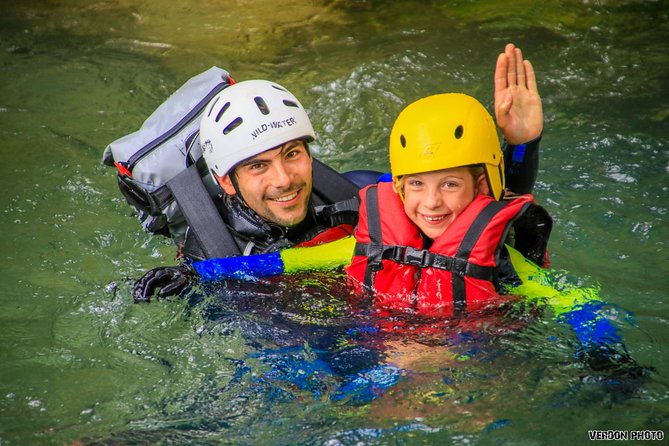 Rando Aqua - "Le Pont de Tusset" - Discovery Course - Optional jumps let you choose your own level