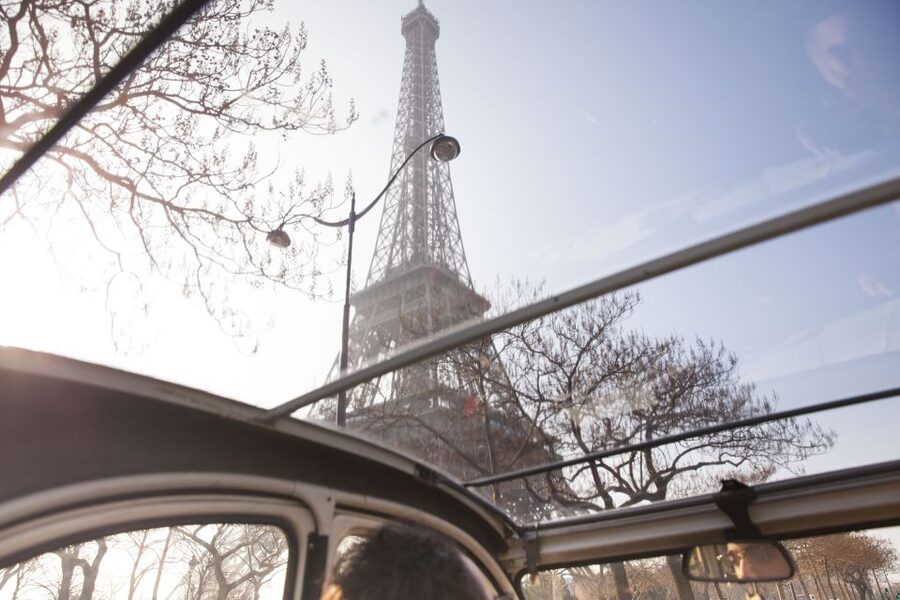 Romantic Paris Vintage Citroën 2CV Tour - Moulin Rouge, Pigalle, and Paris after dark