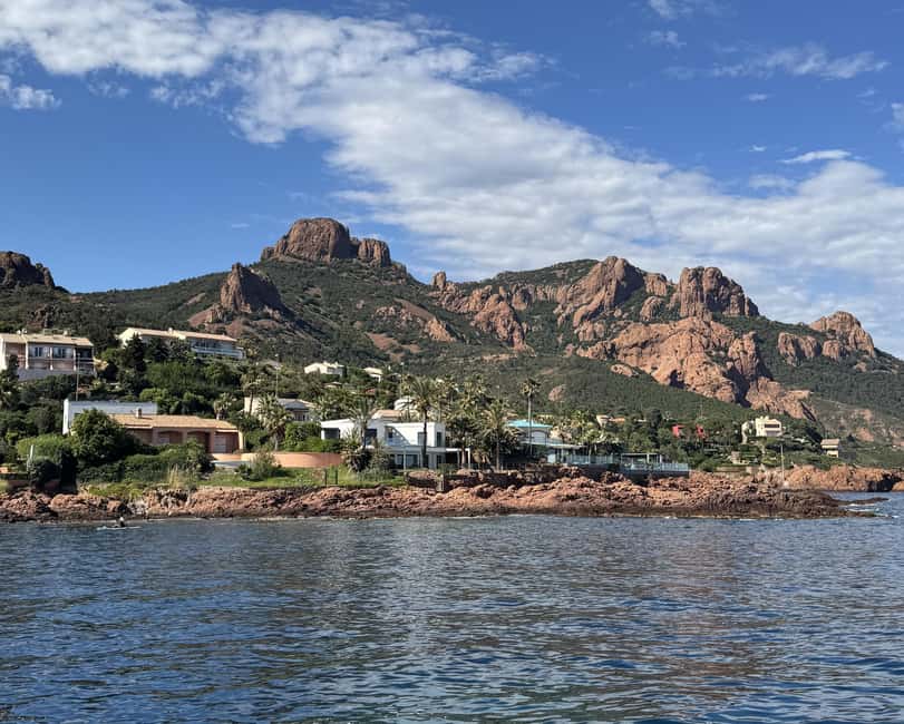 Saint-Raphaël: Golden Island Afternoon Cruise with Drinks - The Cap Roux anchorage and time on the water