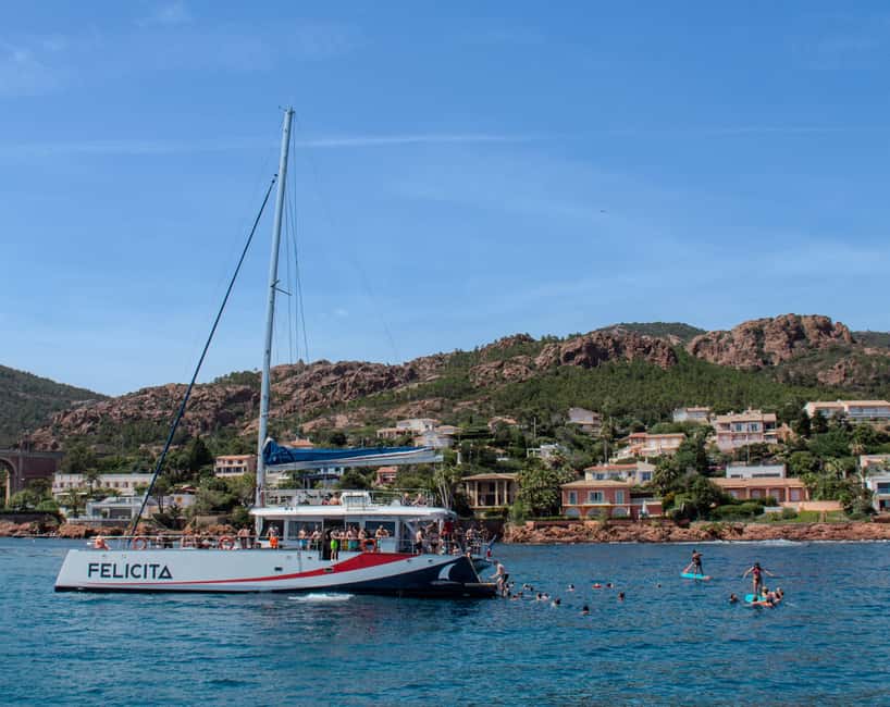 Saint-Raphaël: Golden Island Afternoon Cruise with Drinks - Why the red rocks make this coastline special