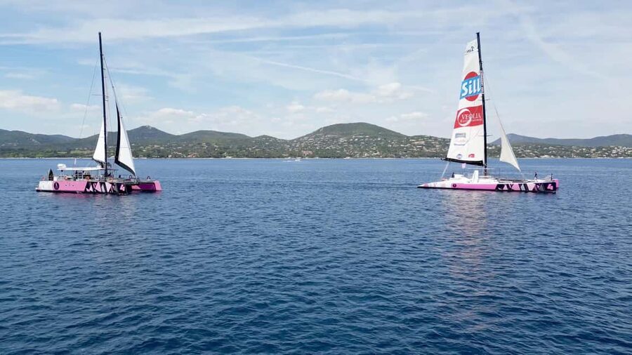 Saint Tropez: Voiles Regatta - Following the morning starts from Saint-Tropez