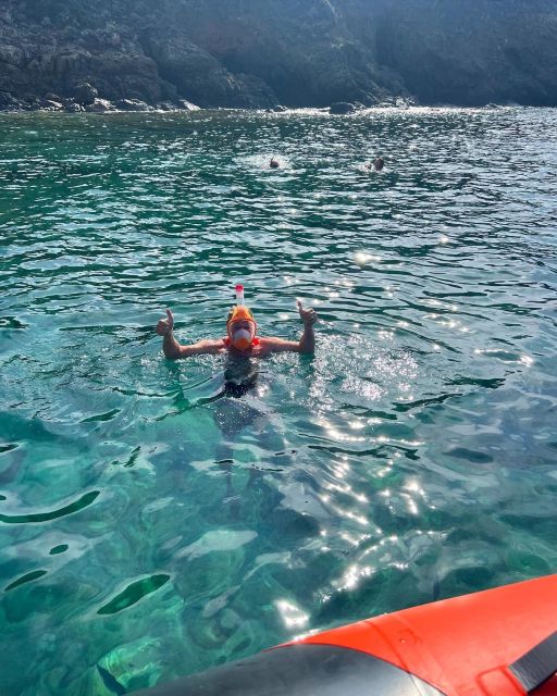 Scandola, Piana & Girolata - The semi-rigid zodiac and the feel of the ride