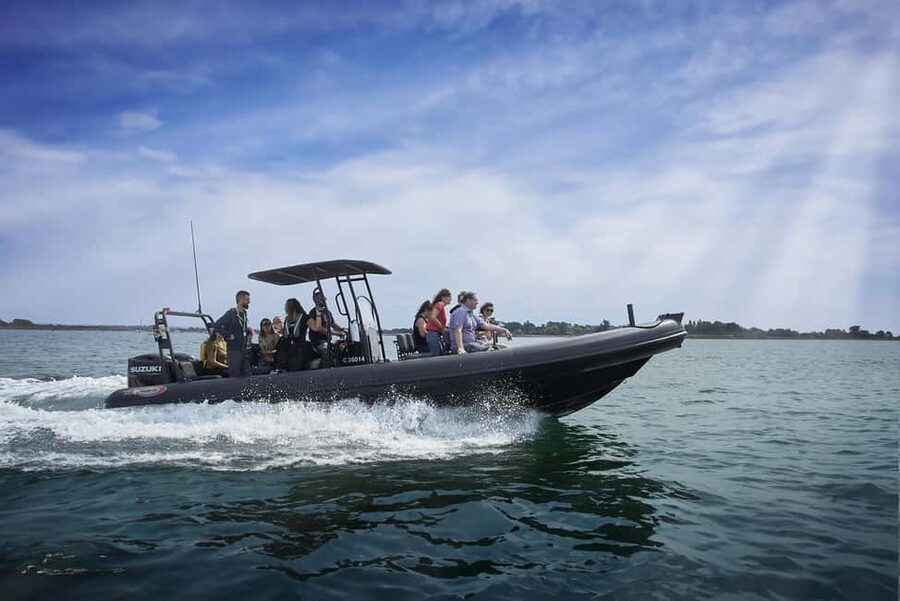 Sea trip Golfe du Morbihan Arzon - Speed Runs Mixed With Quiet Observation
