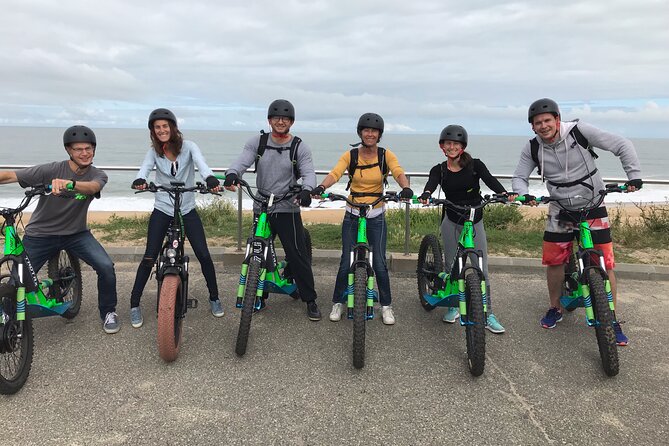 Seignosse electric scooter excursion - Lake Hossegor and the golf course route