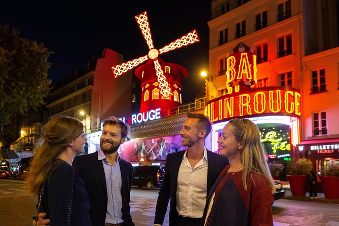 Seine Dinner Cruise, Eiffel Tower Access and Moulin Rouge Show - Dinner on the Seine, with Paris sliding past