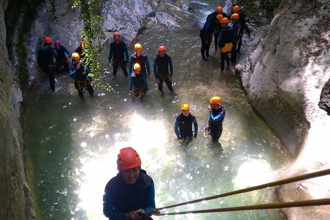 Sports Canyoning of Écouges bas in Vercors - Grenoble - Starting at Parking Écouges 2