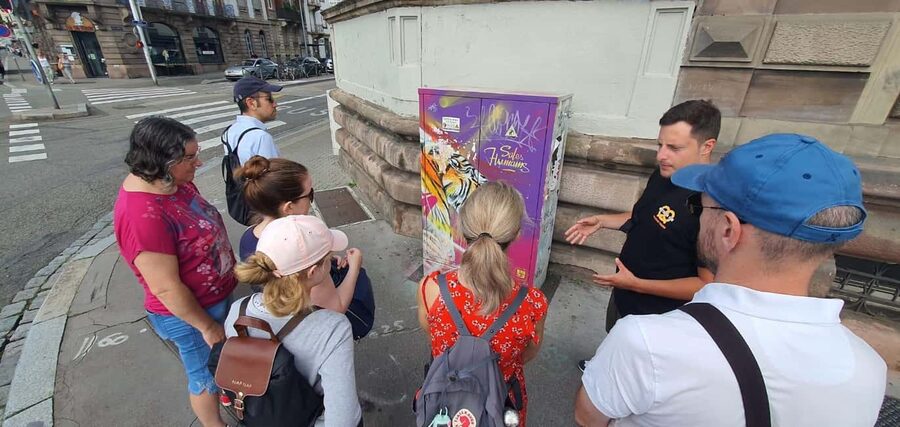 Strasbourg : Street-Art Tour - A closer look at the walking itinerary