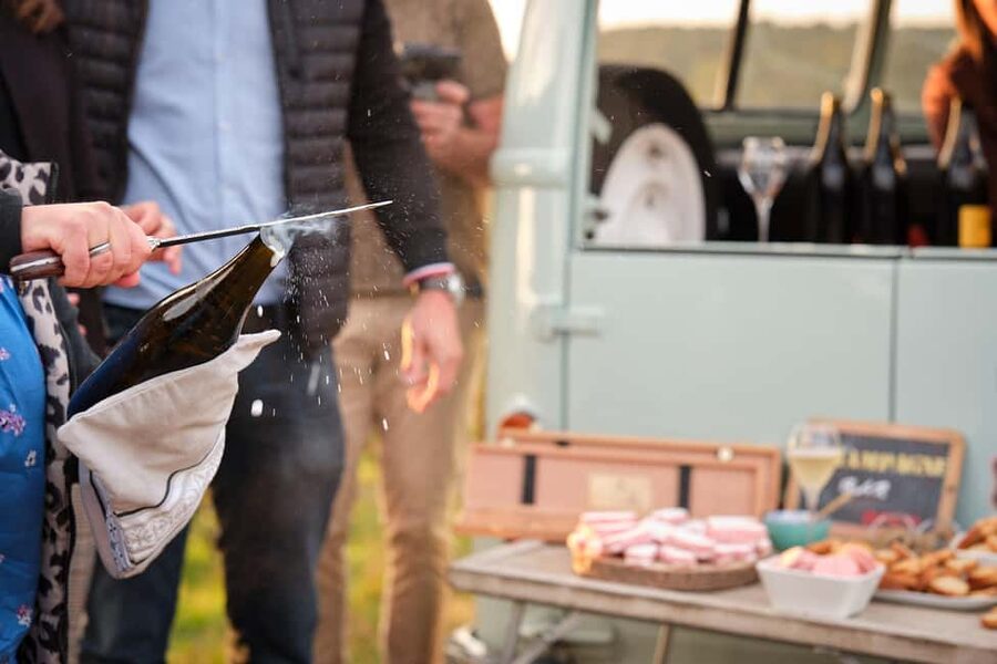 The Essential Tour from Epernay with Champagne Tasting - The optional sabrage lesson