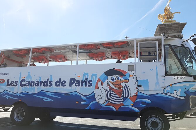 Tours of Paris and the Hauts-de-Seine in an Amphibious Bus - The Champs-Élysées and Arc de Triomphe