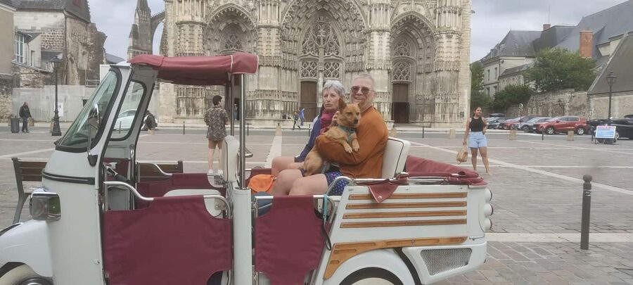 Tours: visite du coeur historique de la ville. - How much sightseeing fits into 45 minutes?