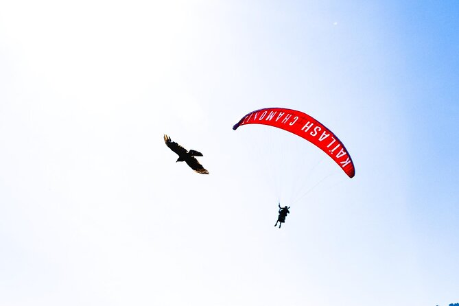 Two-seater paragliding flight in Chamonix - Price, extra costs, and what you receive