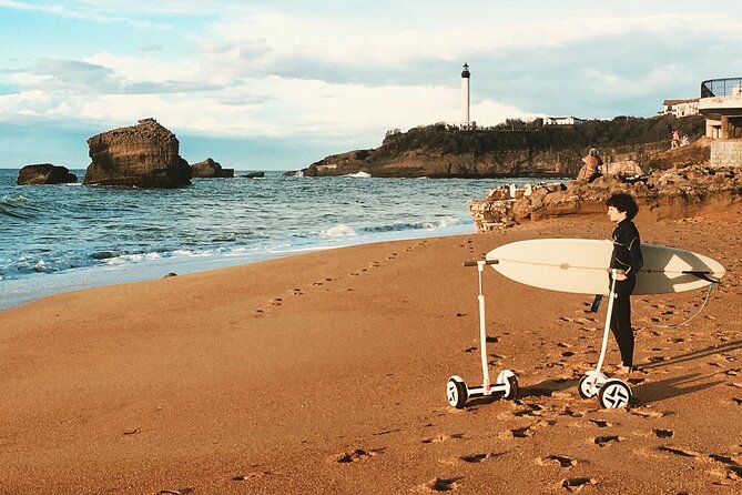 Unusual Guided Tour in a Segway in Biarritz - La Côte des Basques and Villa Belza