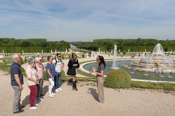 Versailles Palace and Gardens Tour by Train from Paris - Walking through the formal gardens