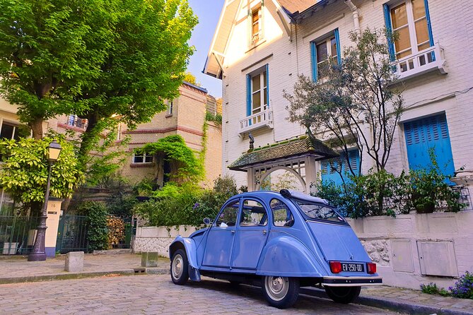 Vintage 2CV Adventure: 2 -Hour Paris Secrets Tour - Saint-Germain-des-Prés adds church history and café streets