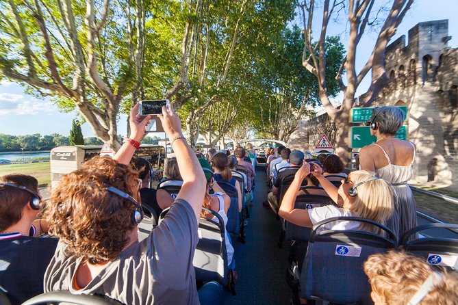 Visit Avignon and Villeneuve lez Avignon aboard a Double-Decker Bus - Fort Saint-André and the Abbey gardens