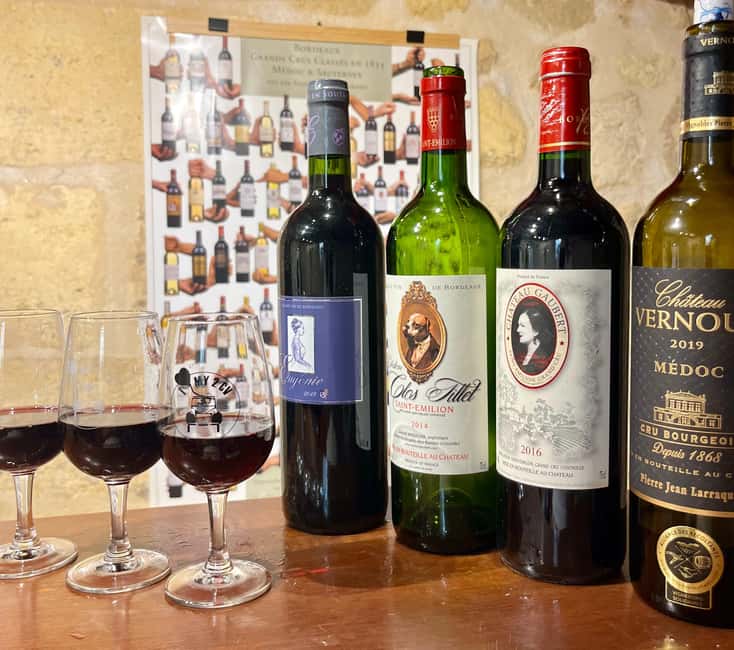 Workshop Bordeaux wine tasting: 4 reds & charcuterie pairing - Arriving at 25 Avenue Thiers
