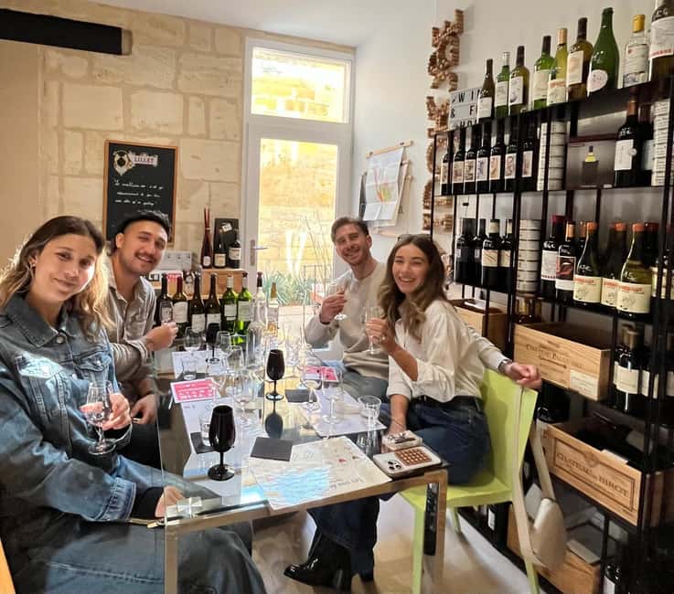 Workshop Bordeaux wine tasting: 4 reds & charcuterie pairing - Four Bordeaux reds, each with a job to do